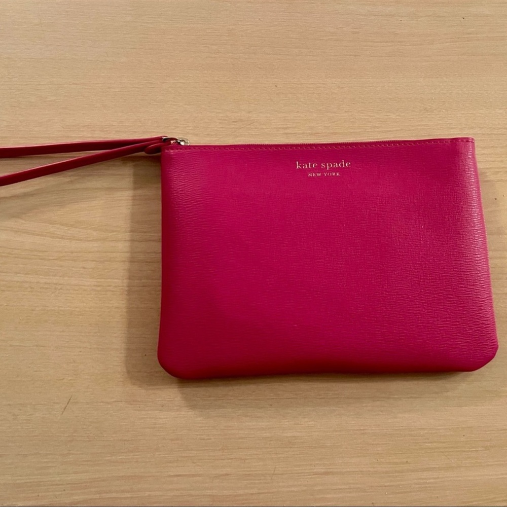 Kate spade new pink clutch